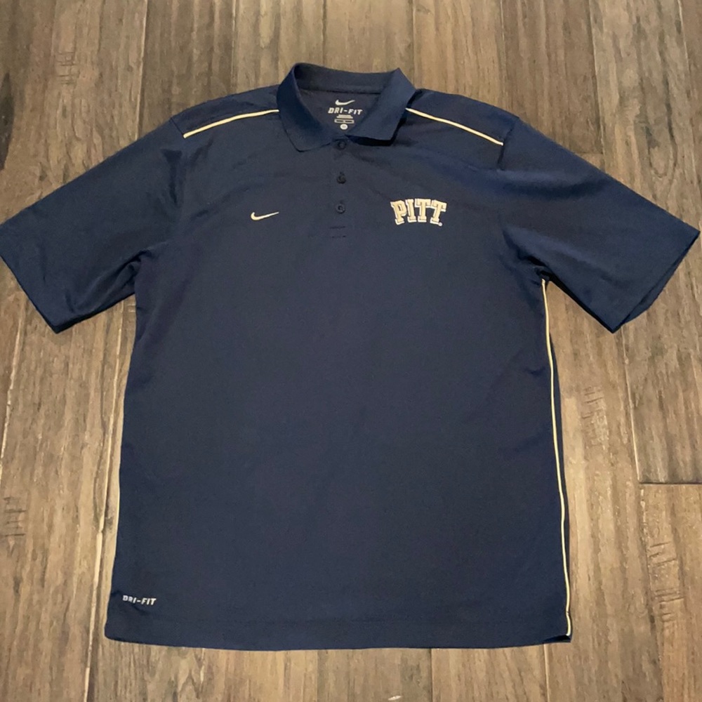 Nike Pitt Golf Polo - Dri-Fit Medium ⛳️